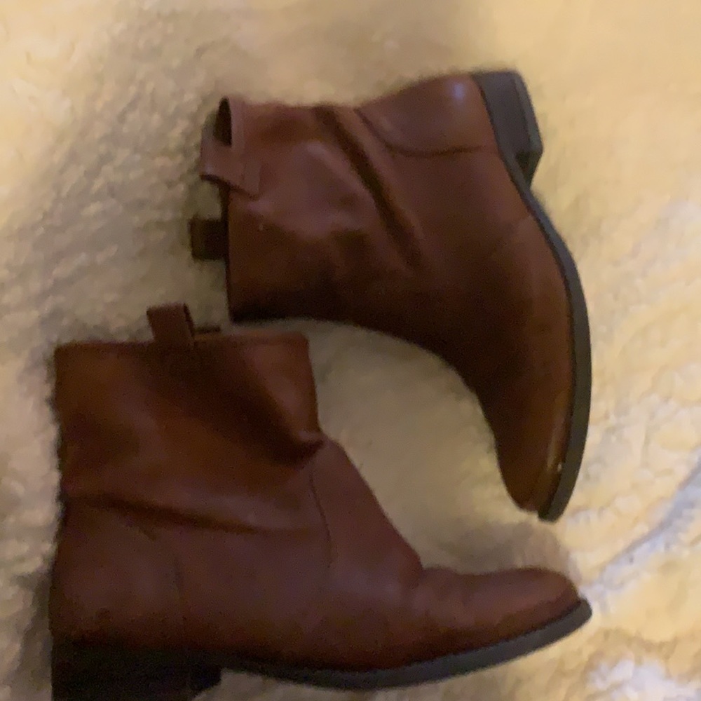 Sole Society Leather Boots- size 9